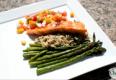 Grilled Salmon with Mango Sauce